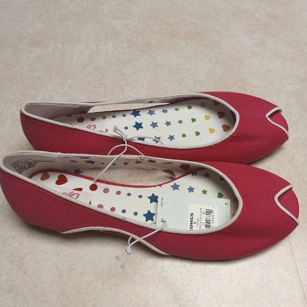 Pink SO slip ons